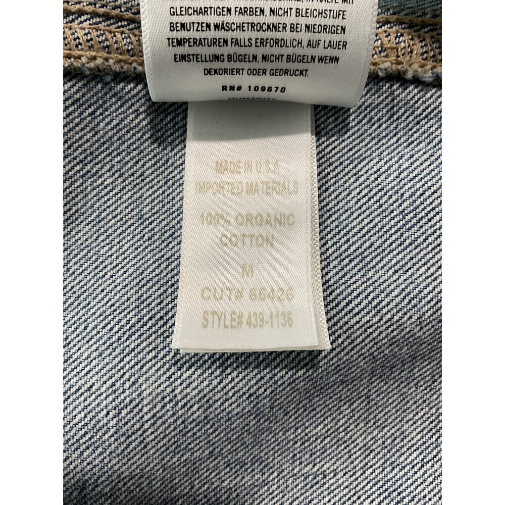 Citizens Of Humanity 'Danni' Blue Cotton Denim Dress Size M - Picture 6 of 6